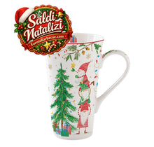 Carica l'immagine nel visualizzatore di Gallery, Tazza porcellana 600ml Ready For Christmas - Saldi
