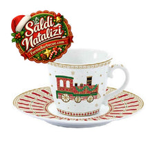Carica l'immagine nel visualizzatore di Gallery, Tazza da colazione con piatto Polar Express - Prezzo Outlet
