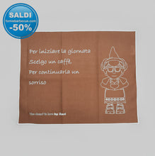 Carica l'immagine nel visualizzatore di Gallery, Tovaglietta colazione "SEMPRONIA" color cioccolato ZAVI DIFFUSIONE - Saldi
