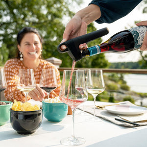 Sistema di mescita Coravin Pivot Black 4pz