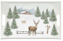 Carica l&#39;immagine nel visualizzatore di Gallery, Vassoio con manici in melammina White Forest
