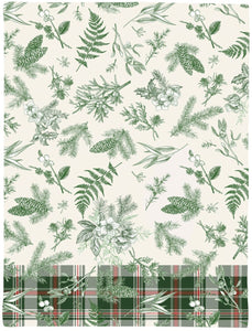 Canovaccio microcotton 50x70 Christmas Lapland Verde