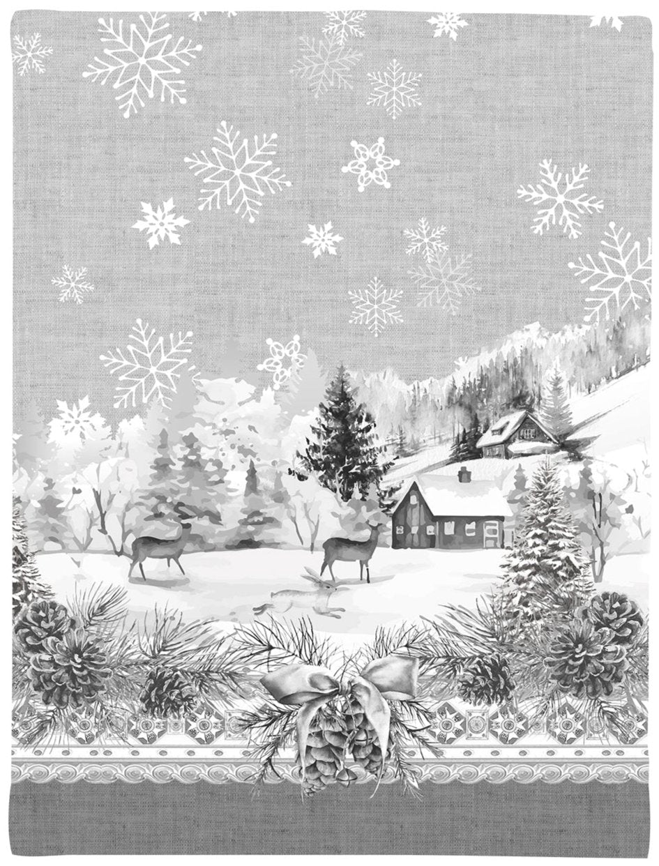 Canovaccio microcotton 50x70 Christmas Santa Claus