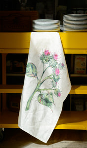 Canovaccio 100% lino 45x70 Mazzo di Boccioli Cardo