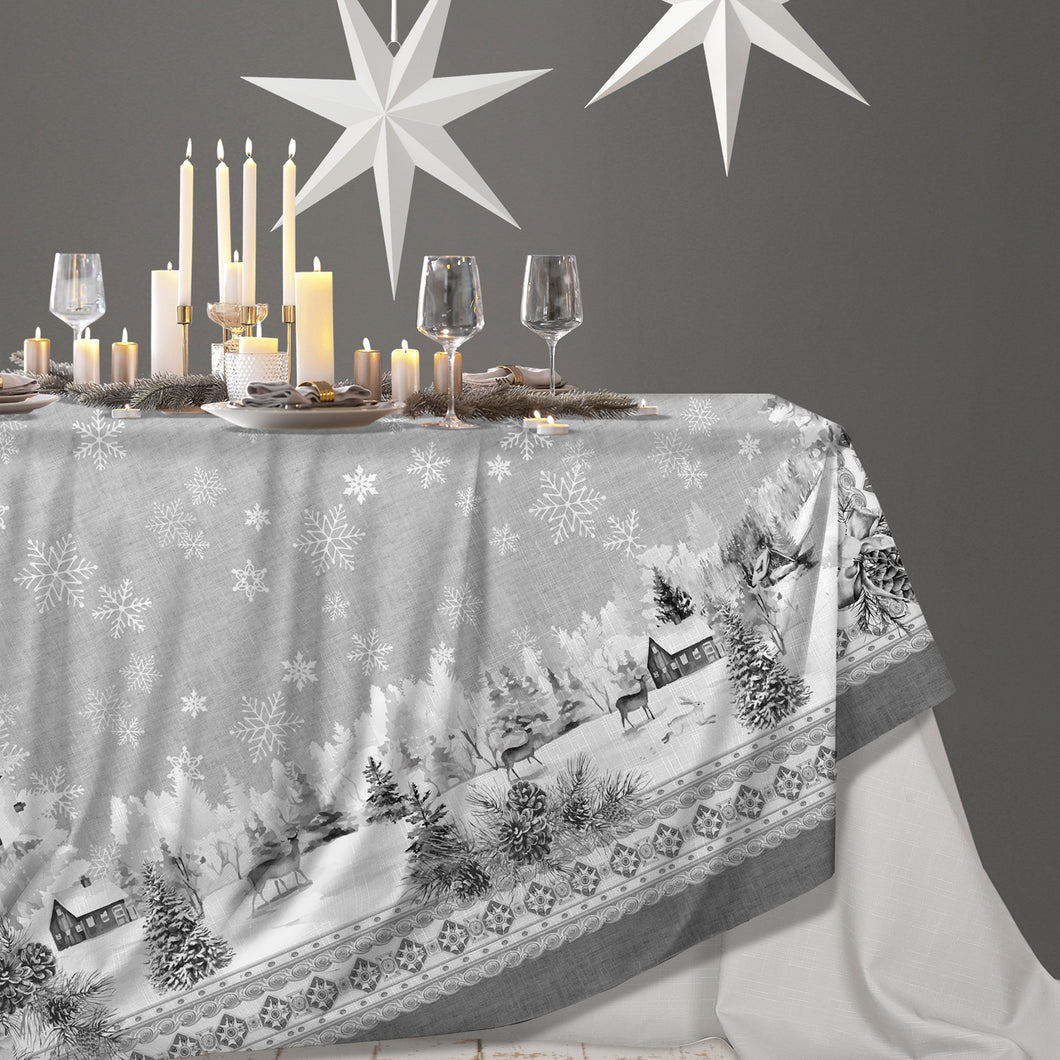 Tovaglia 8 posti cm 150x220 Christmas Santa Claus