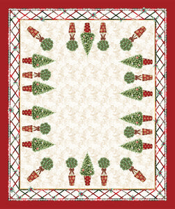 Tovaglia 8 posti cm 150x220 Christmas Giardino di Natale