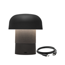 Carica l&#39;immagine nel visualizzatore di Gallery, Lampada ricaricabile con altoparlante Bluetooth JBL Sensa Play Mini Antracite
