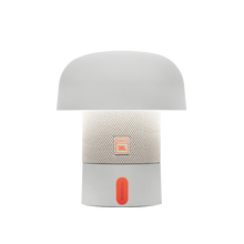 Carica l&#39;immagine nel visualizzatore di Gallery, Lampada ricaricabile con altoparlante Bluetooth JBL Sensa Play Mini Bianca
