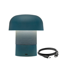 Carica l&#39;immagine nel visualizzatore di Gallery, Lampada ricaricabile con altoparlante Bluetooth JBL Sensa Play Mini Ottanio
