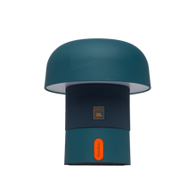 Carica l&#39;immagine nel visualizzatore di Gallery, Lampada ricaricabile con altoparlante Bluetooth JBL Sensa Play Mini Ottanio
