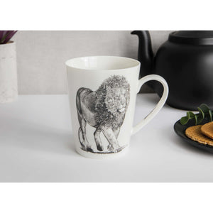 Tazza alta mug 450ml Leone Africano Ferlazzo collection