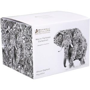Tazza mug 450ml Elefante Africano Ferlazzo collection