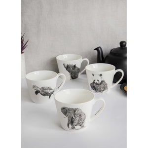 Tazza mug 450ml Orso nero asiatico Ferlazzo collection