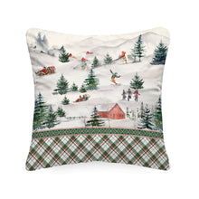 Carica l&#39;immagine nel visualizzatore di Gallery, Cuscino effetto cashmere 48x48 Mountain Country
