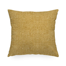 Carica l&#39;immagine nel visualizzatore di Gallery, Cuscino chevron velluto 48x48 Greg Dogs Giallo
