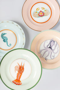 Set 4 piatti Ø26,5 Under The Sea Yvonne Ellen