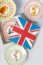 Carica l&#39;immagine nel visualizzatore di Gallery, Set 4 piatti dolce Yvonne Ellen Best Of British
