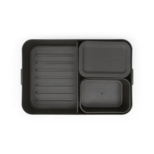 Carica l&#39;immagine nel visualizzatore di Gallery, Lunchbox portavivande bento Make &amp; Take Dark Grey
