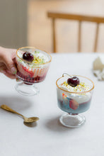 Carica l'immagine nel visualizzatore di Gallery, Set 2 coppette vetro Bon Apetit Yvonne Ellen
