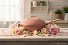Carica l'immagine nel visualizzatore di Gallery, Casseruola multiuso 8 in 1 Cookut La Favolosa Ø24 - Rosa Peonia
