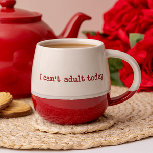 Tazza porcellana mug I Can't Adult Today 340ml