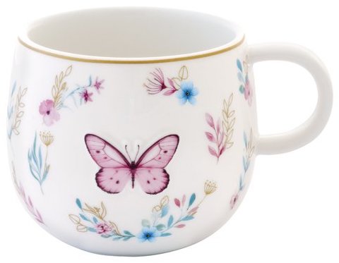Mug porcellana Fancy Garden - Farfalla