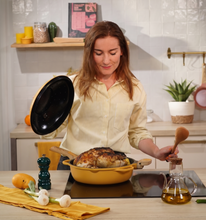 Carica l'immagine nel visualizzatore di Gallery, Casseruola multiuso 8 in 1 Cookut La Favolosa Ø28 - Mango
