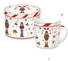 Carica l&#39;immagine nel visualizzatore di Gallery, Tazza in porcellana in scatola di latta Nutcracker Twist
