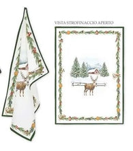 Carica l&#39;immagine nel visualizzatore di Gallery, Strofinaccio in cotone White Forest
