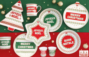 Confezione di 20 tovaglioli in carta ENJOY YOUR CHRISTMAS