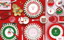 Carica l&#39;immagine nel visualizzatore di Gallery, Vassoio con manici in melammina 22x15 CHRISTMAS TWIST
