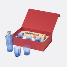 Carica l'immagine nel visualizzatore di Gallery, Cofanetto bottiglia + 6 tumbler acqua Handy Bluino
