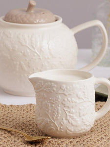 Teiera in porcellana 1100ml 6 Cup Acorn Teapot
