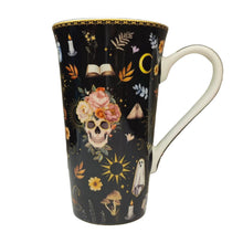 Carica l'immagine nel visualizzatore di Gallery, Tazza alta in porcellana Halloween Night
