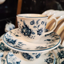 Carica l&#39;immagine nel visualizzatore di Gallery, Tazzina espresso con piattino blue collezione Wonderwall
