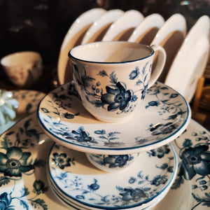 Tazzina espresso con piattino blue collezione Wonderwall