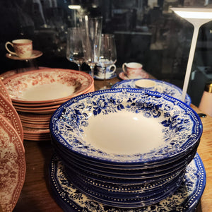 Piatto dessert blue collezione LONDON CALLING