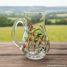 Carica l'immagine nel visualizzatore di Gallery, Brocca 560ml fiori rosa Ancora Più Flora
