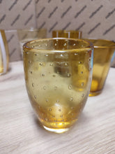 Carica l&#39;immagine nel visualizzatore di Gallery, Bicchiere vetro Melting Pot Set 6 pezzi Amber
