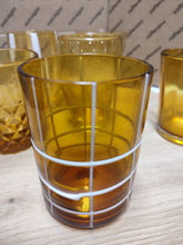 Carica l&#39;immagine nel visualizzatore di Gallery, Bicchiere vetro Melting Pot Set 6 pezzi Amber
