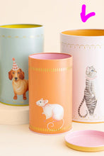 Carica l&#39;immagine nel visualizzatore di Gallery, Scatola di latta barattolo PINK CAT Yvonne Ellen

