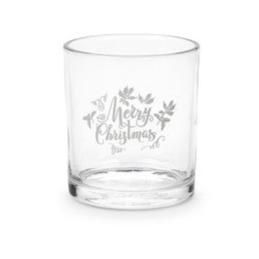 set da 6 Bicchieri con disegno Merry Christmas My Home Christmas Edition NUVOLE DI STOFFA