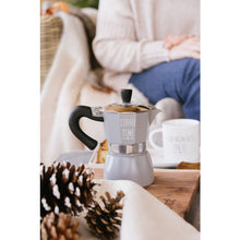 Carica l&#39;immagine nel visualizzatore di Gallery, Caffettiera moka da 2 tazze coffee time My Home Christmas Edition NUVOLE DI STOFFA

