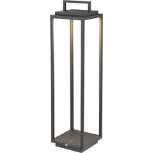 Carica l&#39;immagine nel visualizzatore di Gallery, Lampada led portatile ricaricabile AB+ Resort MAXI Antracite
