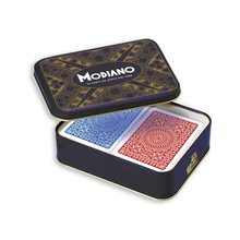 Carica l&#39;immagine nel visualizzatore di Gallery, Confezione in latta Ramino Club Modiano
