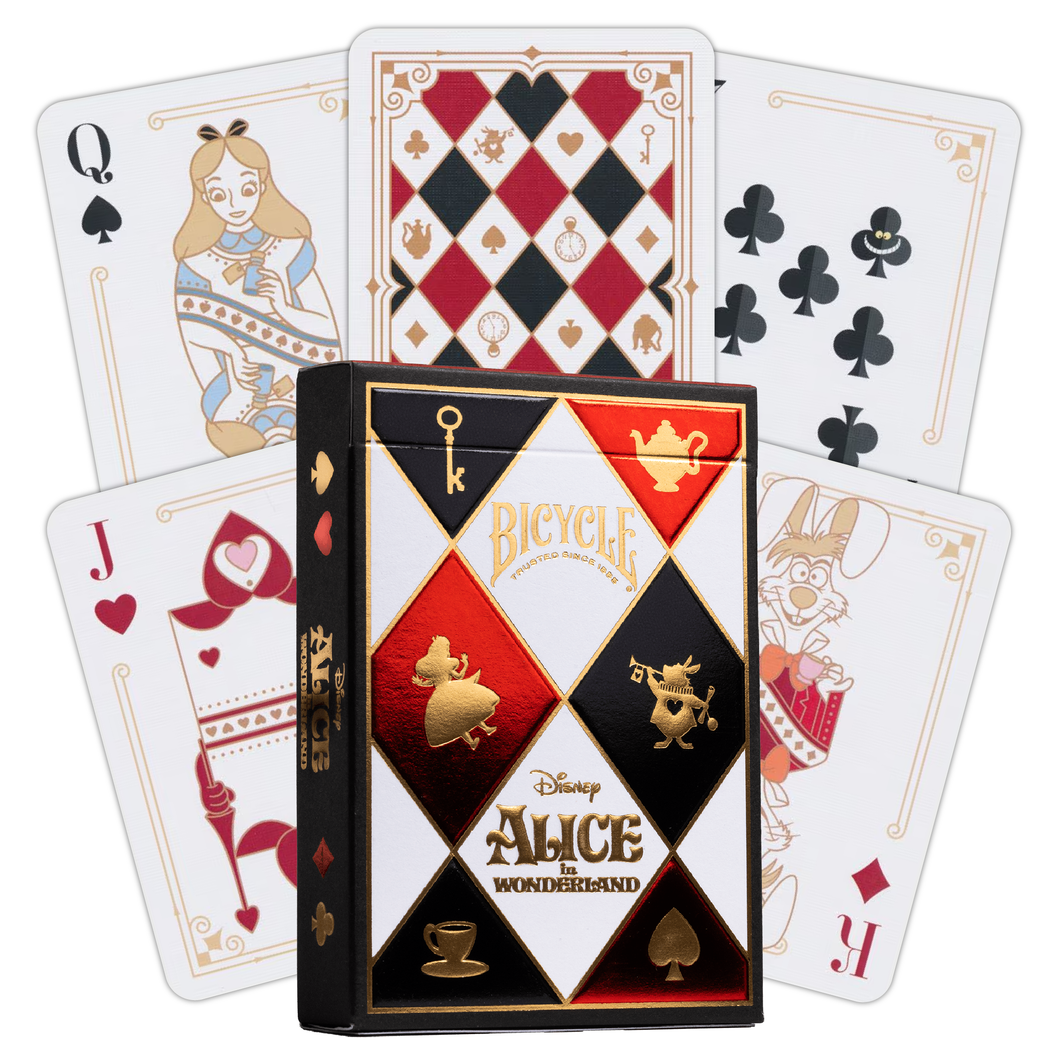 Carte da poker Alice nel Paese delle Meraviglie