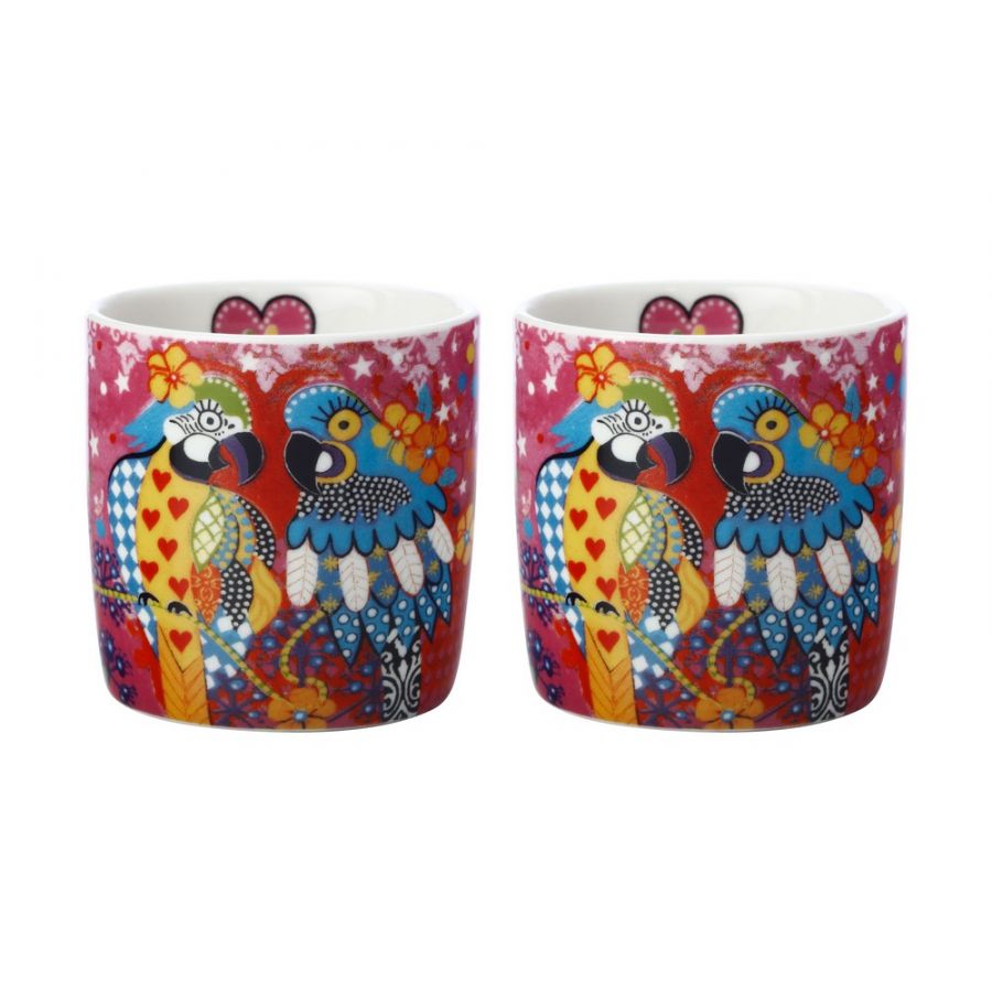 Set 2 espressini 100ml - Love Hearts - Araras