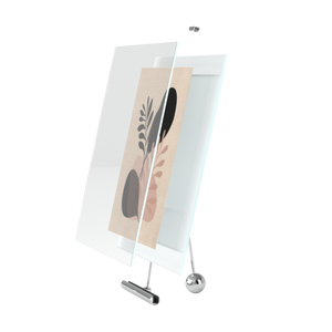 Cornice portafoto 20x25 Flute cromata