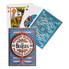 Carica l&#39;immagine nel visualizzatore di Gallery, Carte da poker The Beatles Blu
