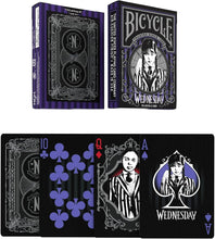 Carica l&#39;immagine nel visualizzatore di Gallery, Carte da pokeri Mercoledì Addams
